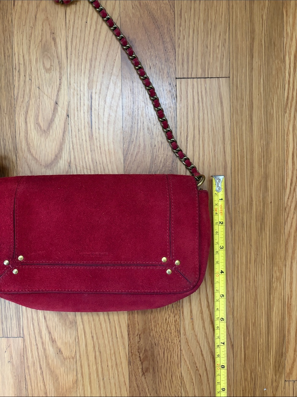 Jérôme Dreyfuss Bob Suede Crossover Bag - Picture 11 of 12